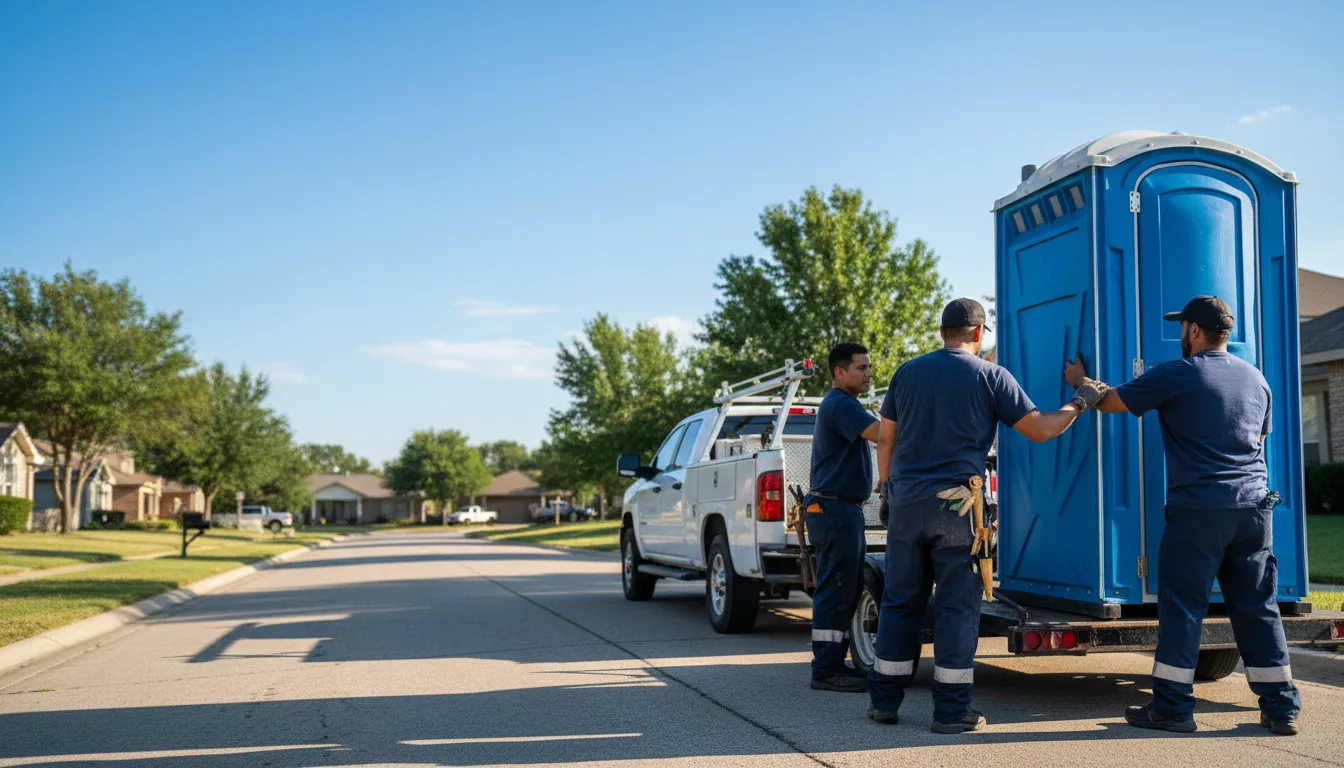 Portable Toilet Rental in Clayton, NC near me